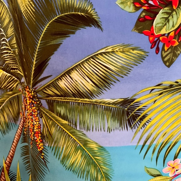 Company Ellen Tracy Silk Tropical Print Sundress - Picture 5 of 6